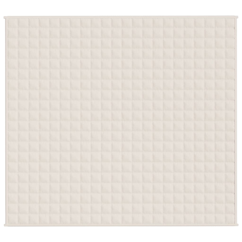 Gewichtsdecke Grau 122x183 cm 5 kg Stoff