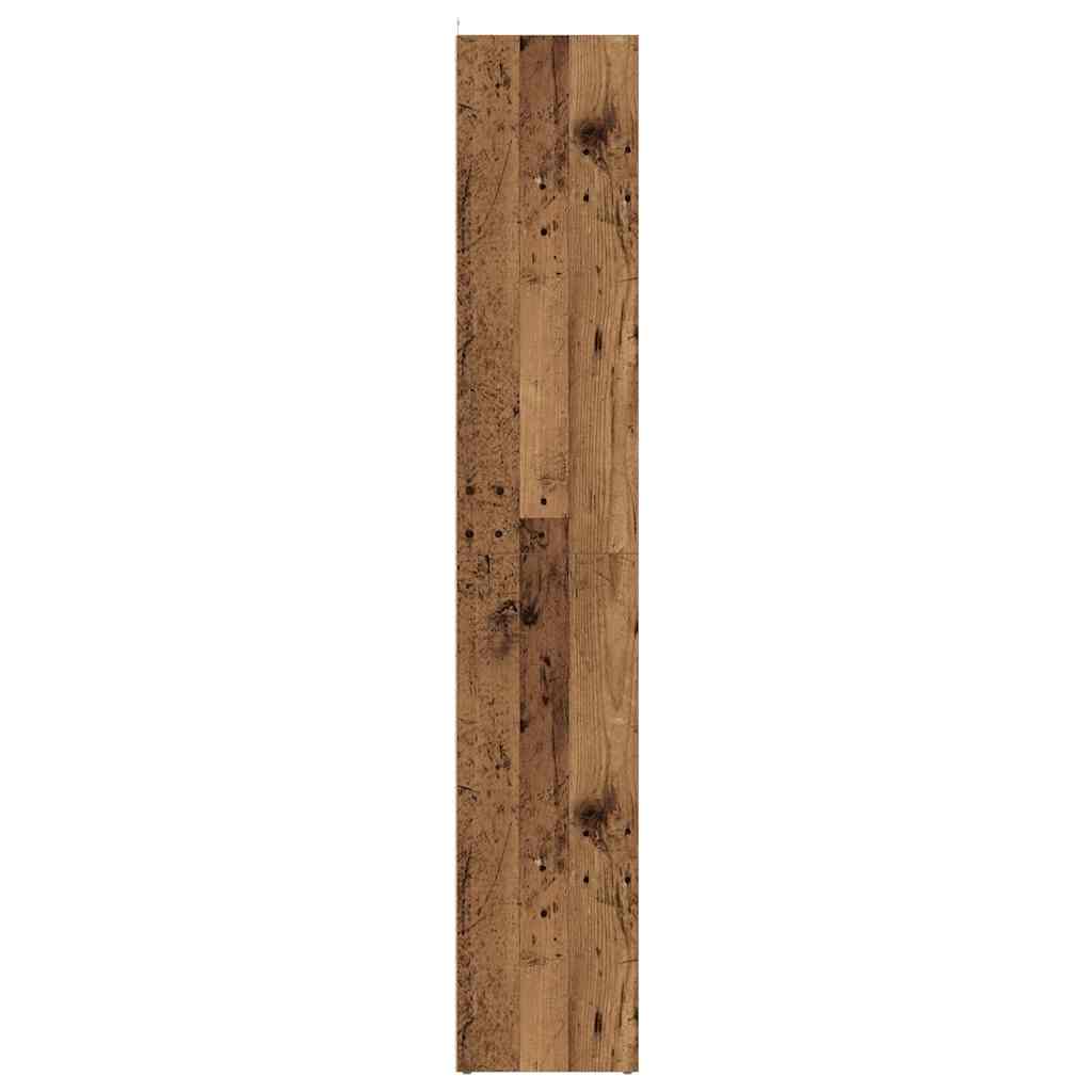 Bücherregal Weiß 36x30x171 cm Holzwerkstoff