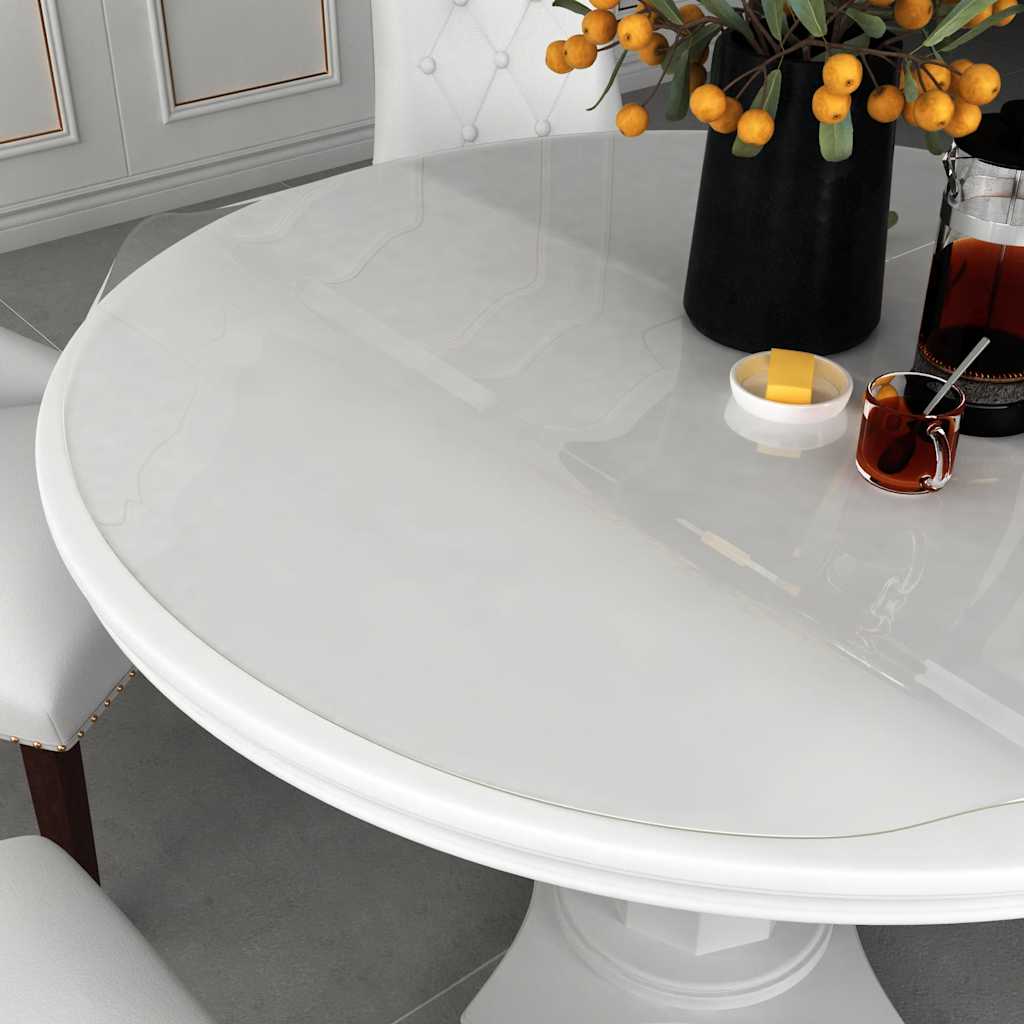 Tischfolie Transparent Ø 60 cm 1,6 mm PVC