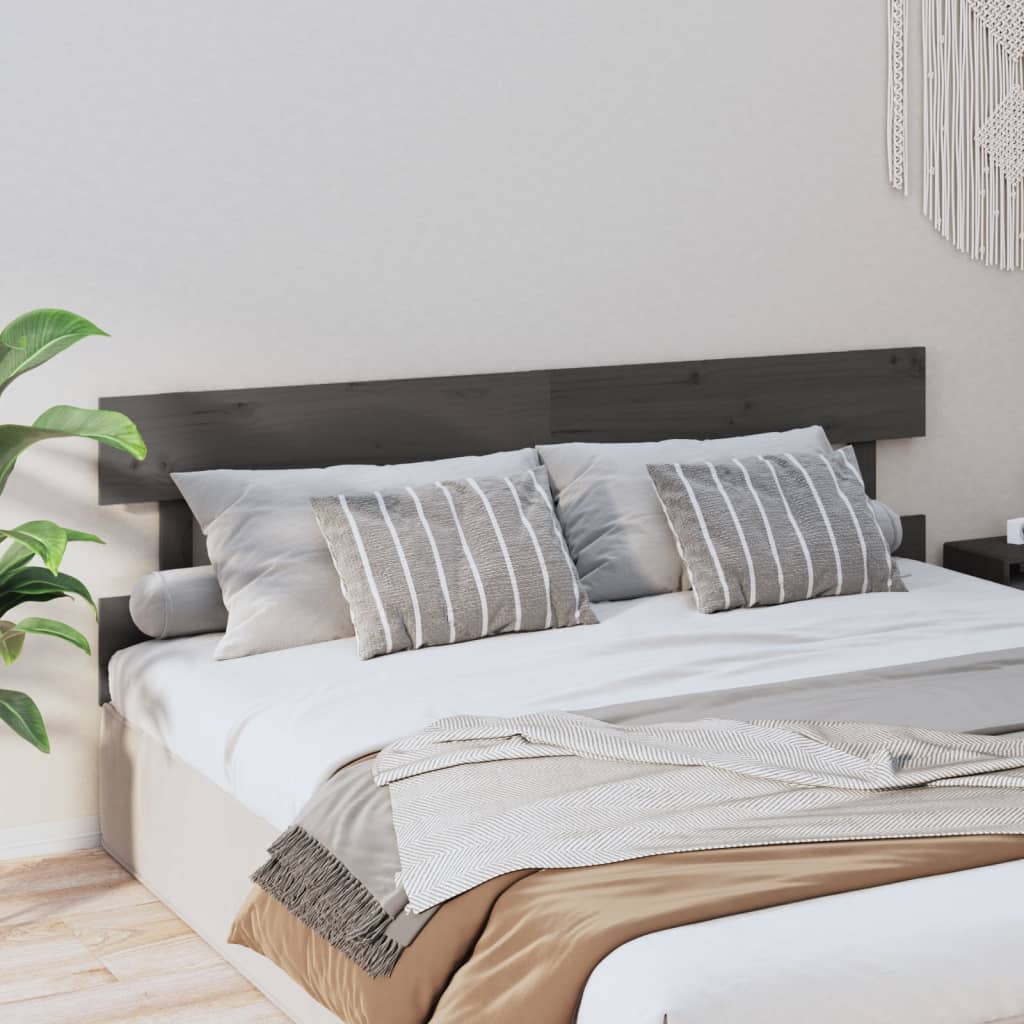Bett-Kopfteil 78,5x3x81 cm Massivholz Kiefer