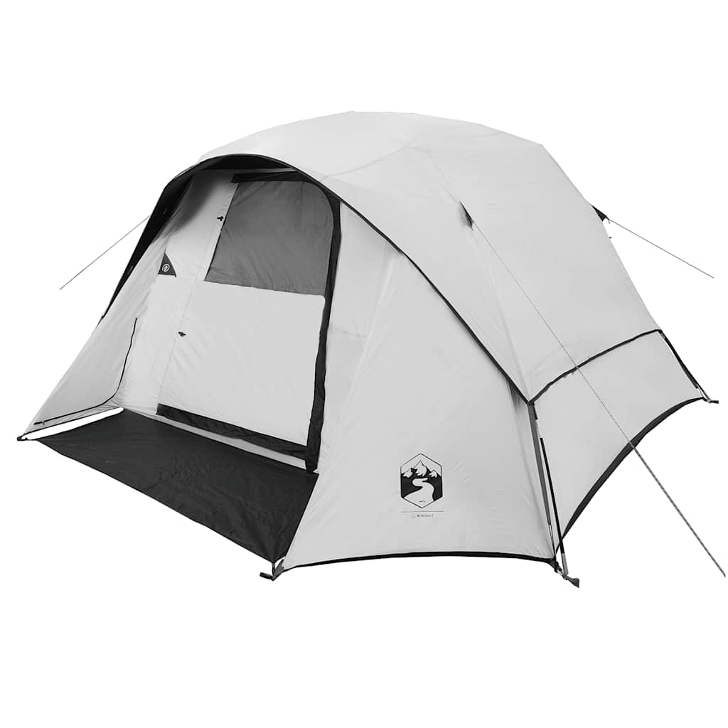 Campingzelt 4 Personen Grün Wasserdicht