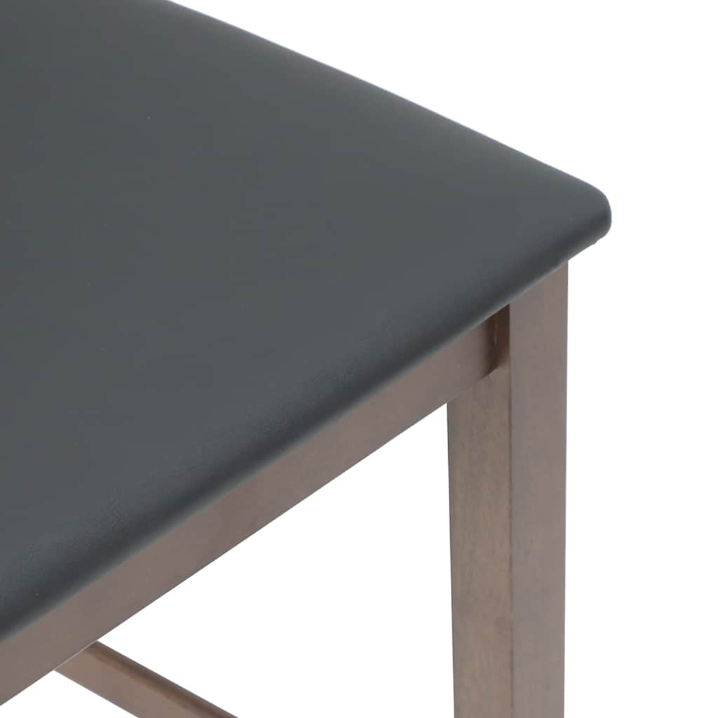 Barhocker 2 Stk. Weiß Stoff