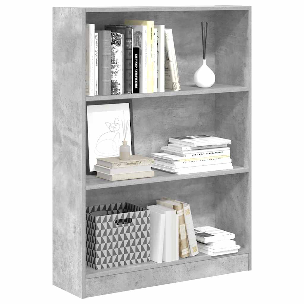 Bücherregal Weiß 40x24x75 cm Holzwerkstoff