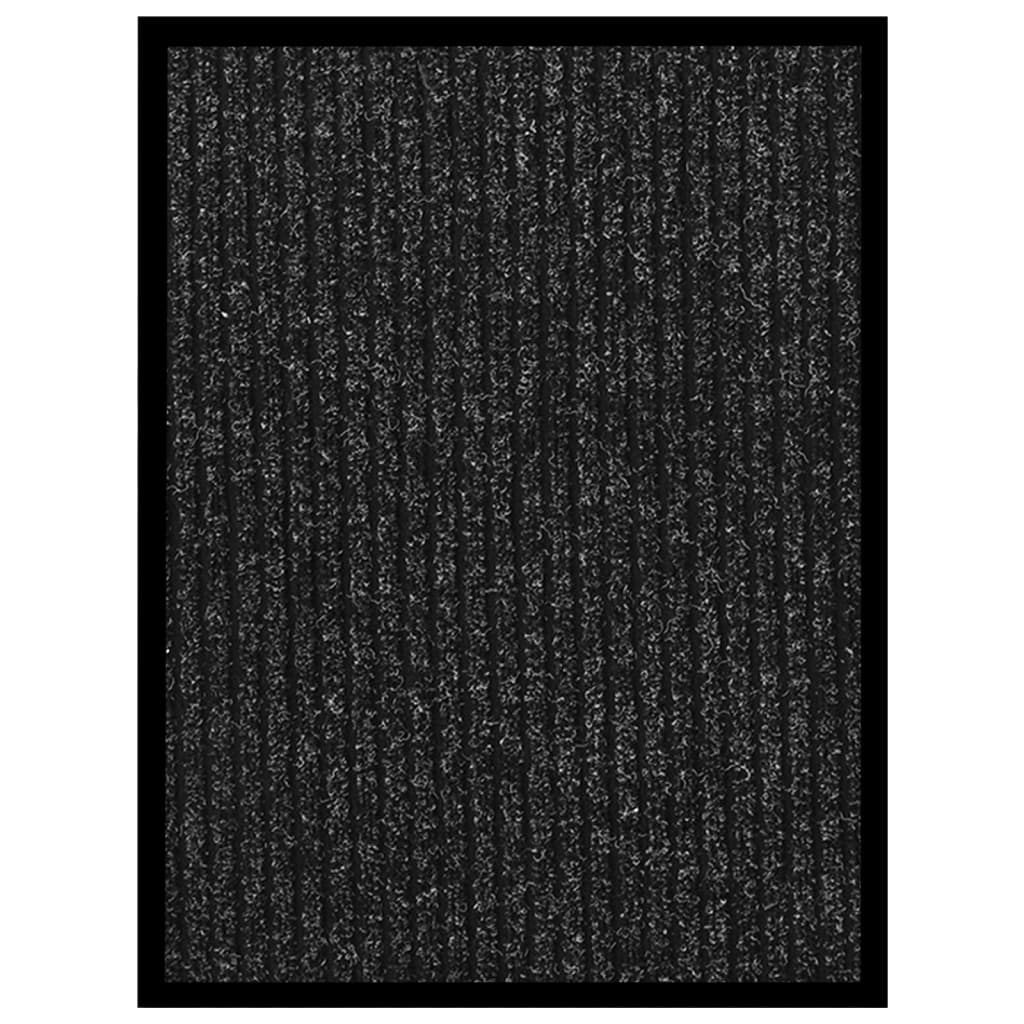 Fußmatte Gestreift Grau 60x80 cm