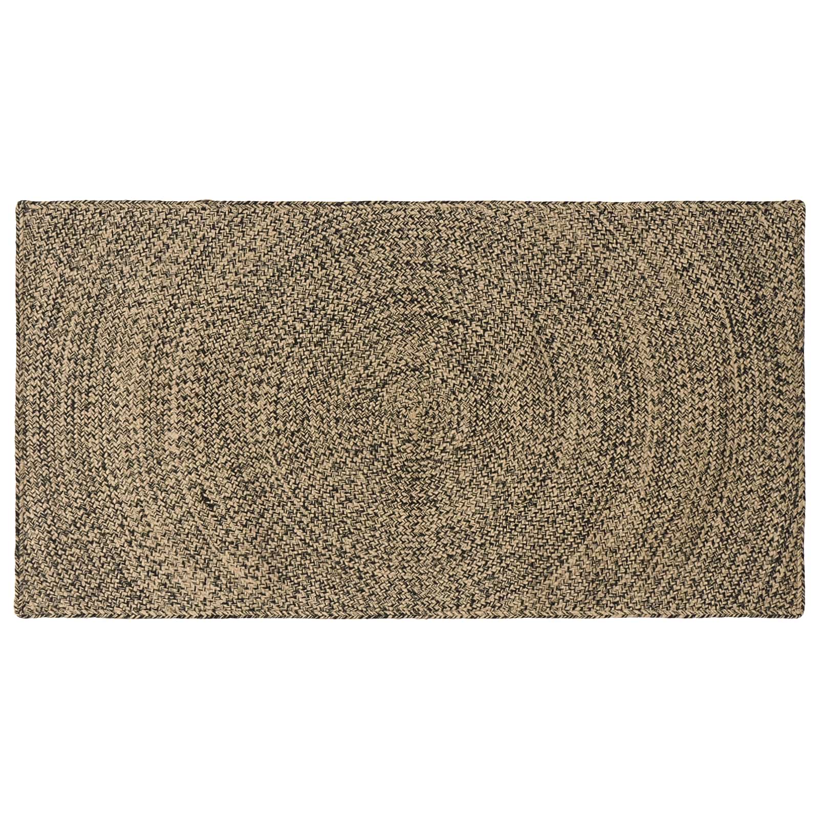 Bereichsteppiche Natürlich und Weiß 60 x 250 cm Jute