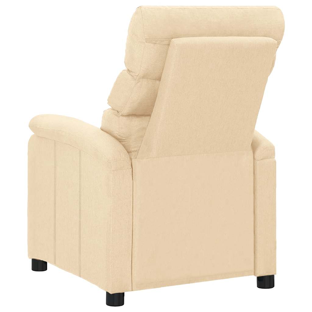 Massagesessel Dunkelgrau Stoff