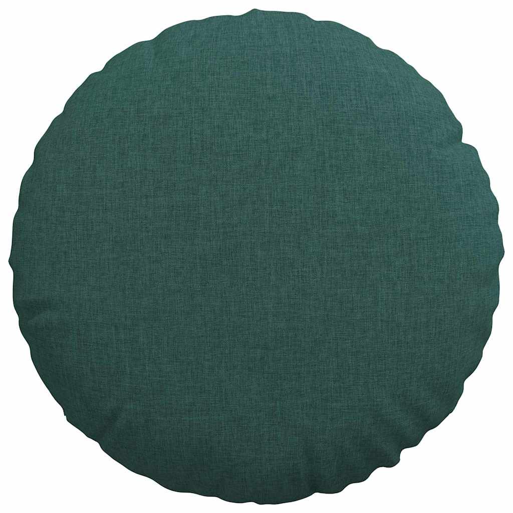 Sitzkissen 2 pcs Hellgrau Ø30 x 13 cm Stoff