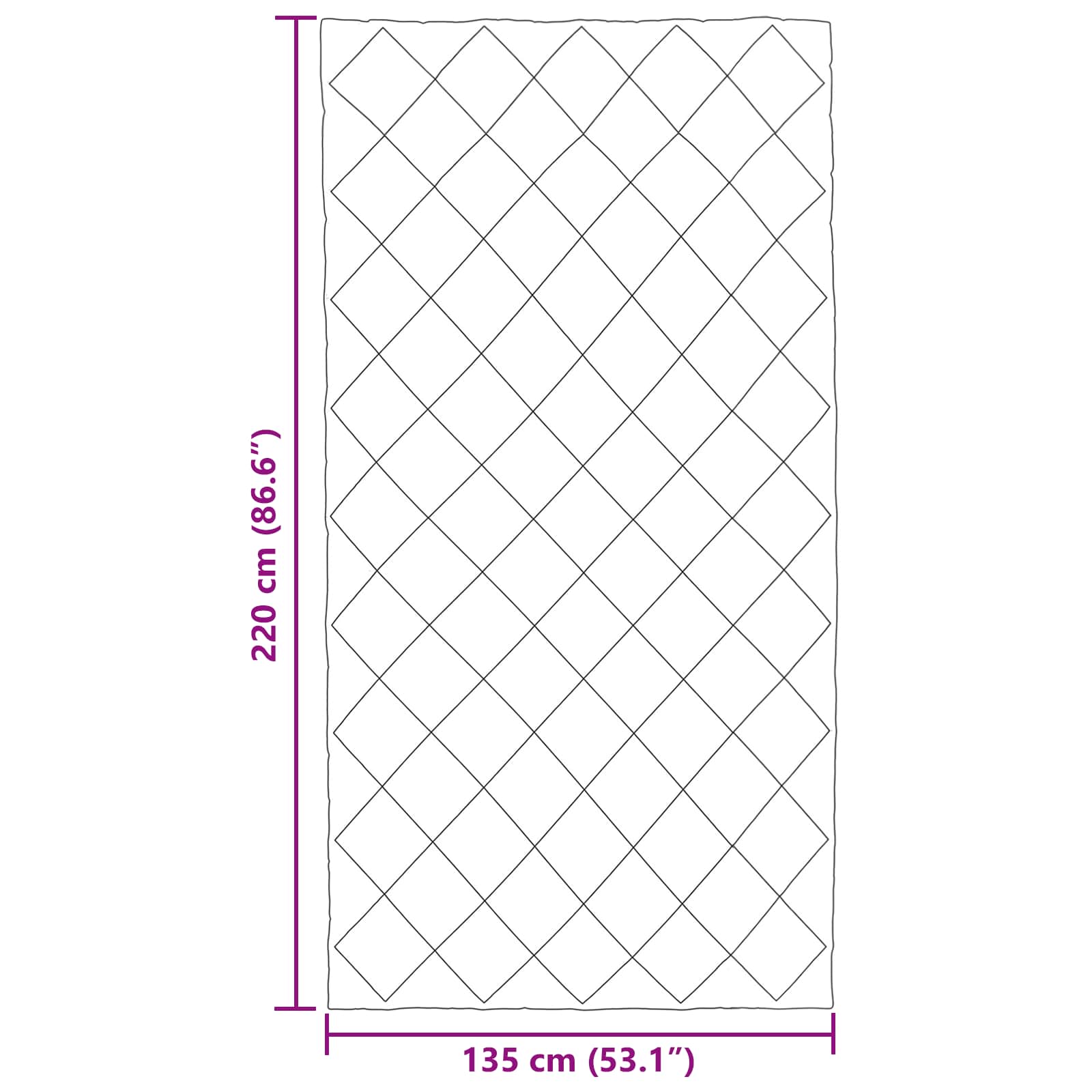 Ganzjahresbettdecke Anthrazit 135 x 200 cm Mikrofaser