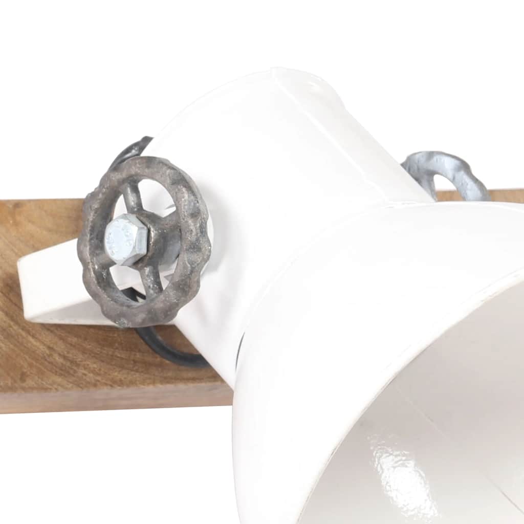 Wandlampe Industriestil Silbern 45x25 cm E27