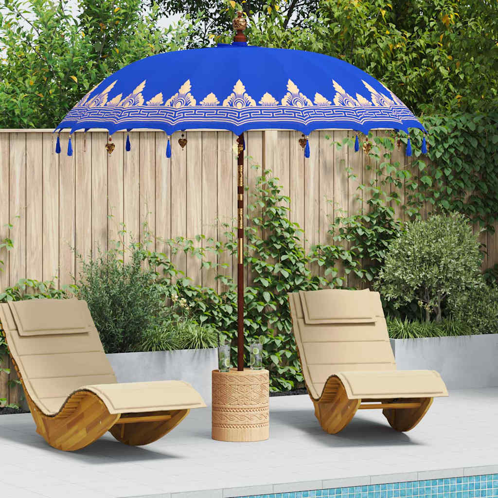 Balinesischer Sonnenschirm Creme 185 x 185 x 260 cm