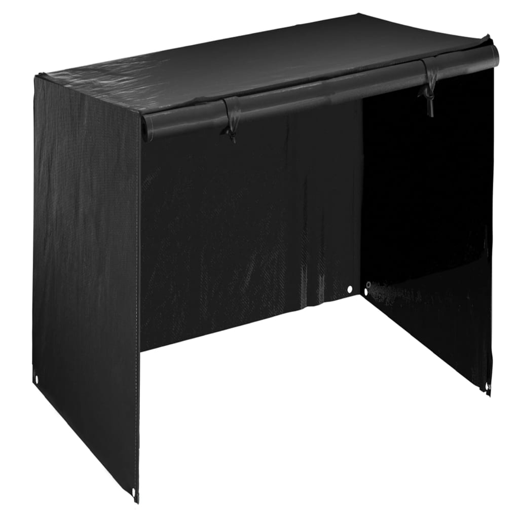 Hollywoodschaukel-Abdeckungen 2 Stk. 10 Ösen 255x145x170 cm