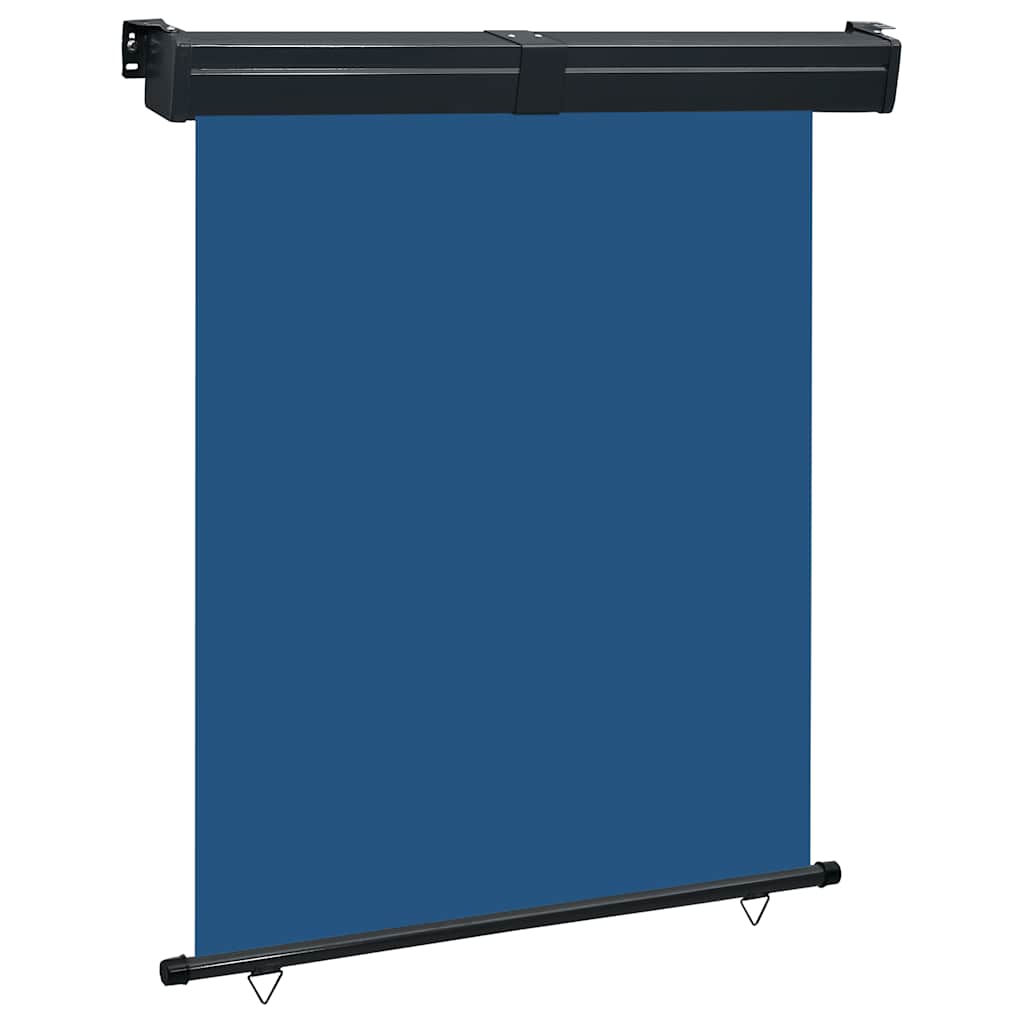 Balkon Seitenmarkise 60 x 250 cm 100% Polyester Eisen Stahl