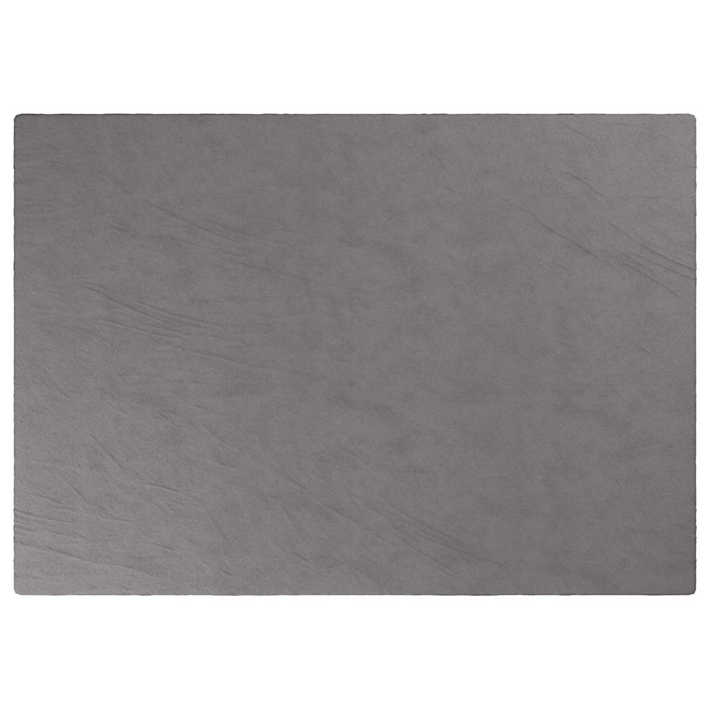 Gewichtsdecke mit Bezug Grau 122x183 cm 9 kg Stoff