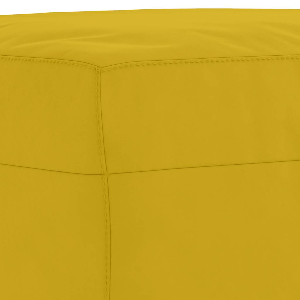 Fußhocker Hellgrau 60x50x41 cm Samt