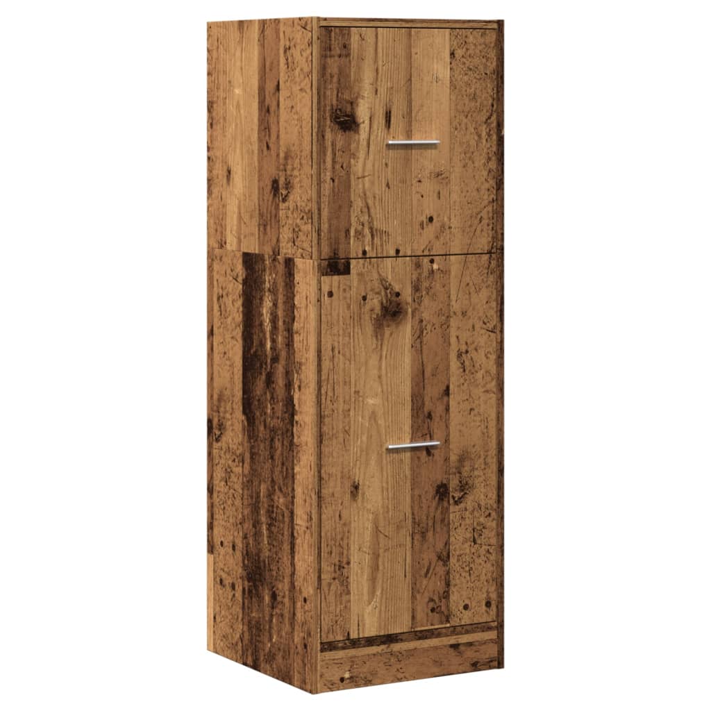 Apothekerschrank Weiß 30 x 41 x 174,5 cm Holzwerkstoff