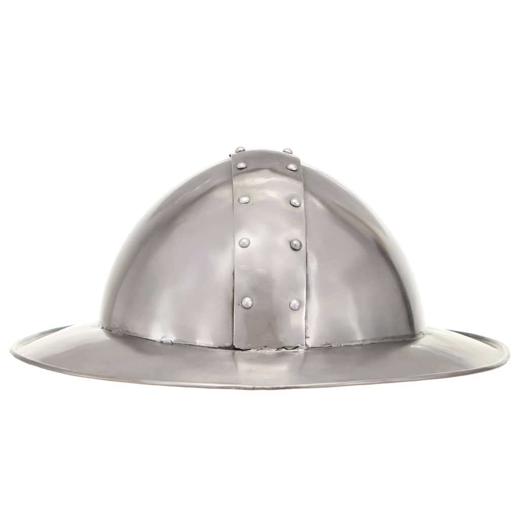 Preußische Pickelhaube Antik Replik für LARP Schwarz Stahl