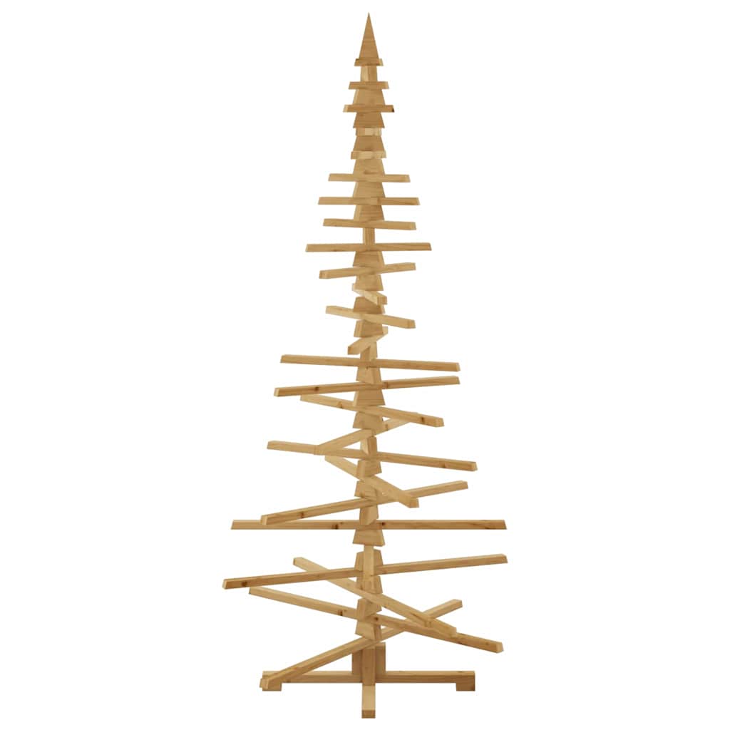 Weihnachtsbaum Holz zum Schmücken 60 cm Massivholz Kiefer