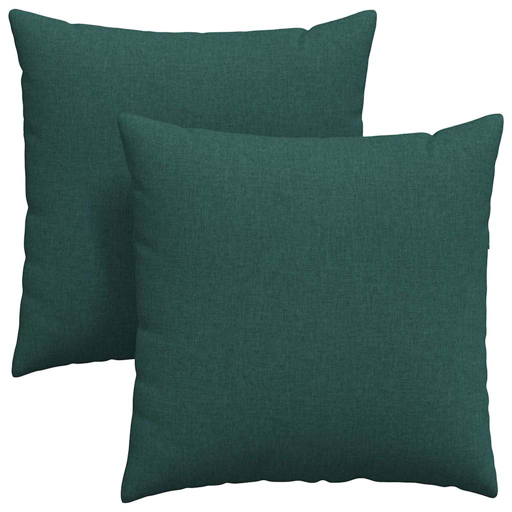 Sofakissen 2 pcs Hellgrau 50 x 30 cm Stoff