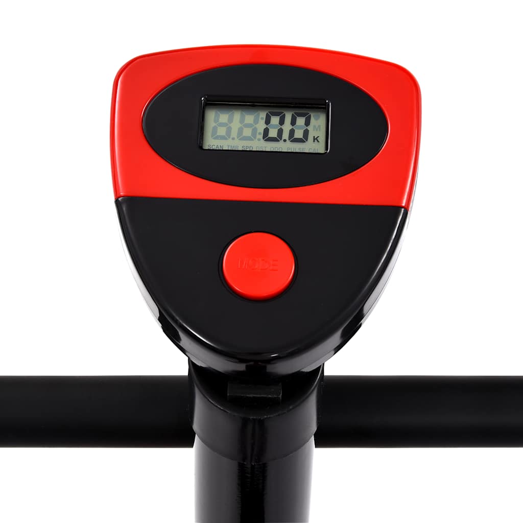 Heimtrainer mit Riemenantrieb Schwarz