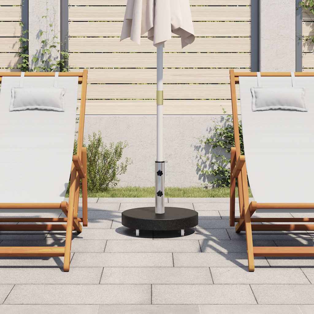Sonnenschirmständer Granit 30 kg Rund Grau