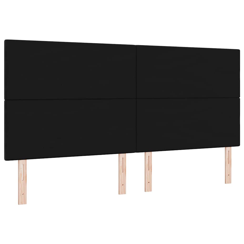Kopfteil Hellgrau 80 cm Samt