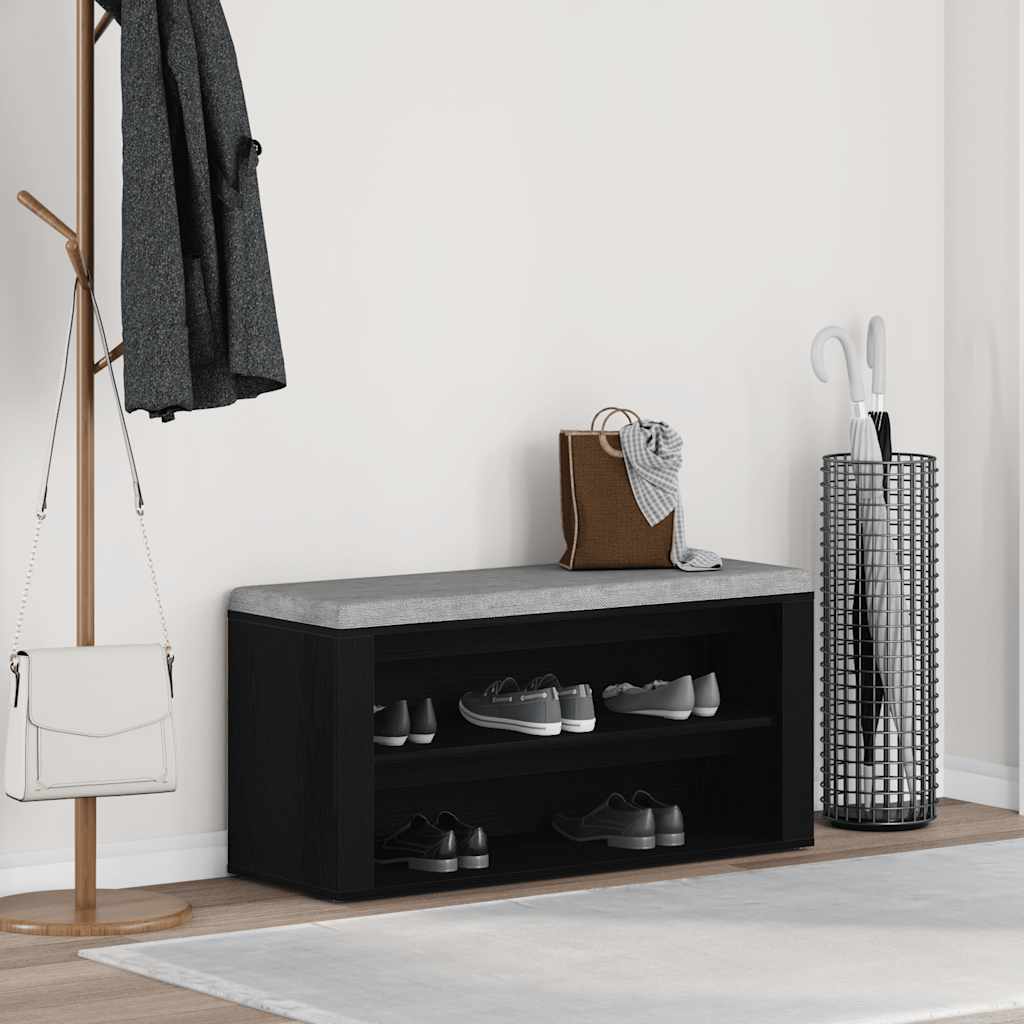 Schuhregal Weiß 100x35x45 cm Holzwerkstoff