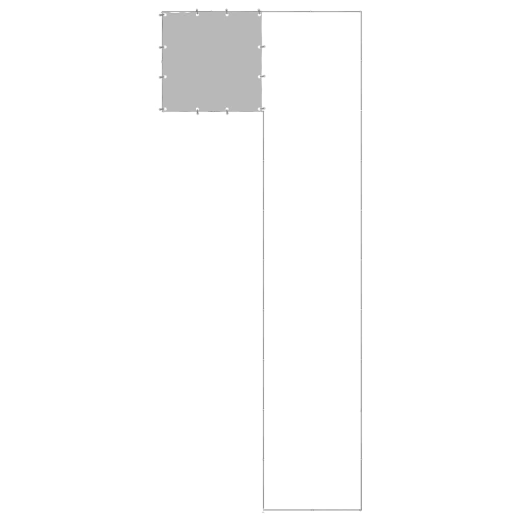 Hundezwinger Schwarz 7,26 m² Stahl