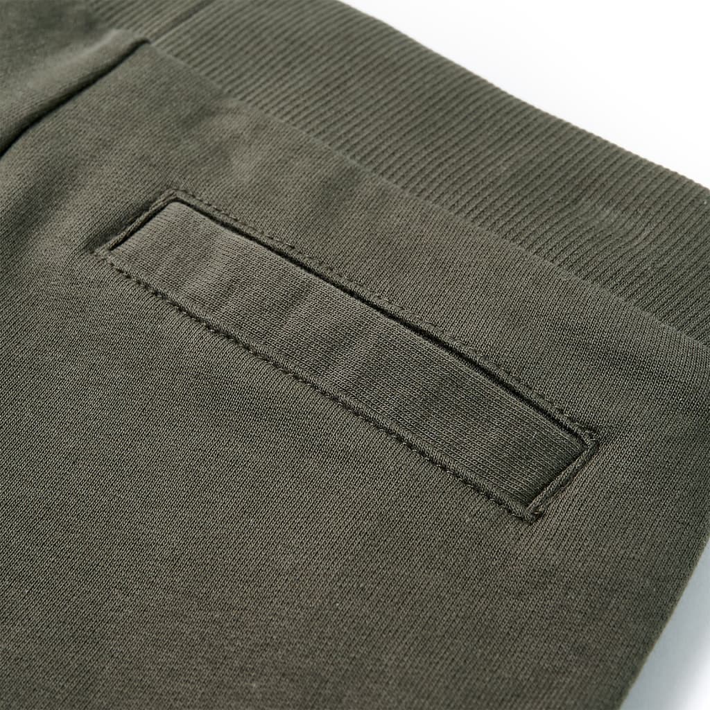 Kindershorts mit Kordelzug Blau Melange 116