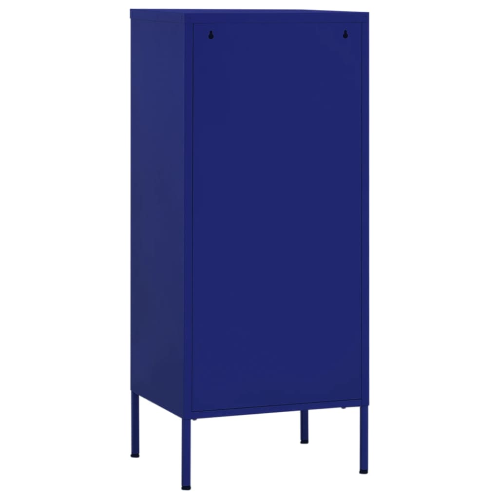 Beistellschrank Olivgrün 42,5x35x101,5 cm Stahl