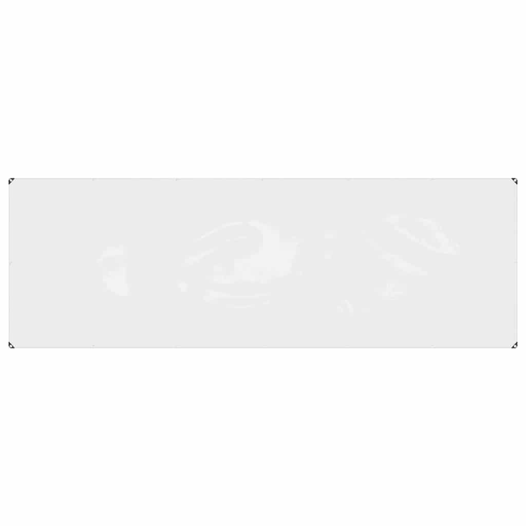 Transparente Plane mit Ösen 1x2 m PVC