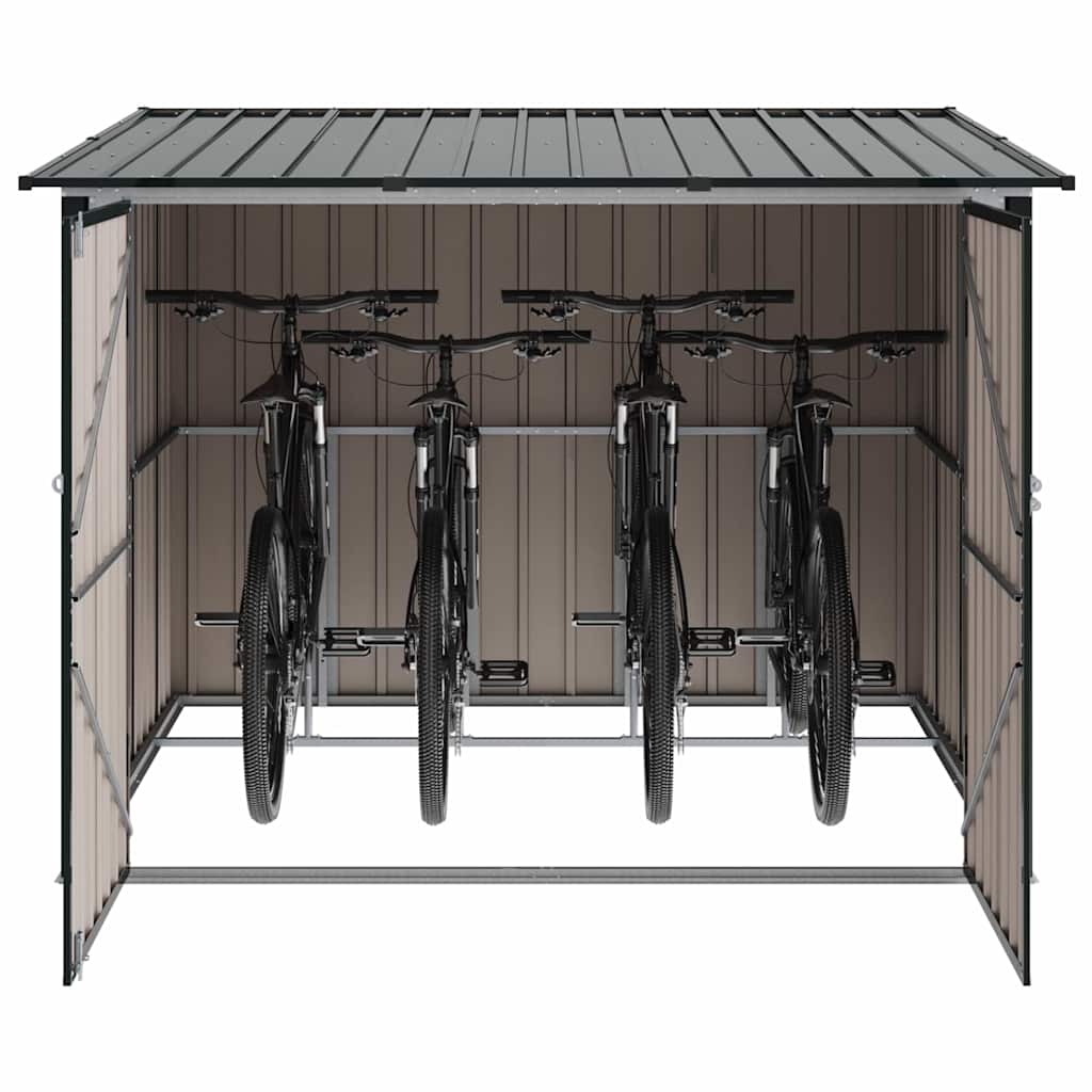 Fahrradspeicher 3 pcs Anthrazit 216 x 207 x 158 cm Metall
