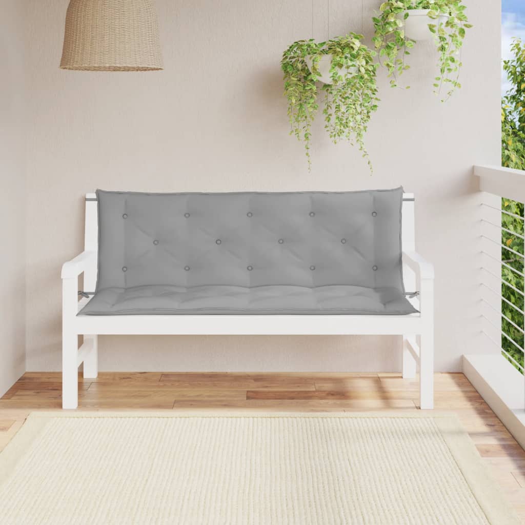 Gartenbank-Auflagen 2 Stk. Königsblau 100x50x7 cm Oxford-Gewebe