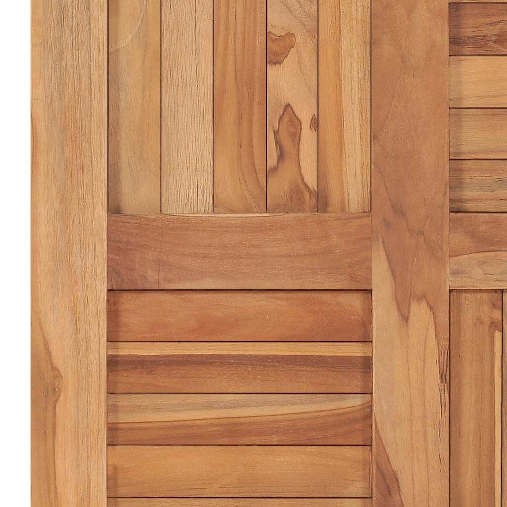 Tischplatte Massivholz Teak Rund 2,5 cm 40 cm