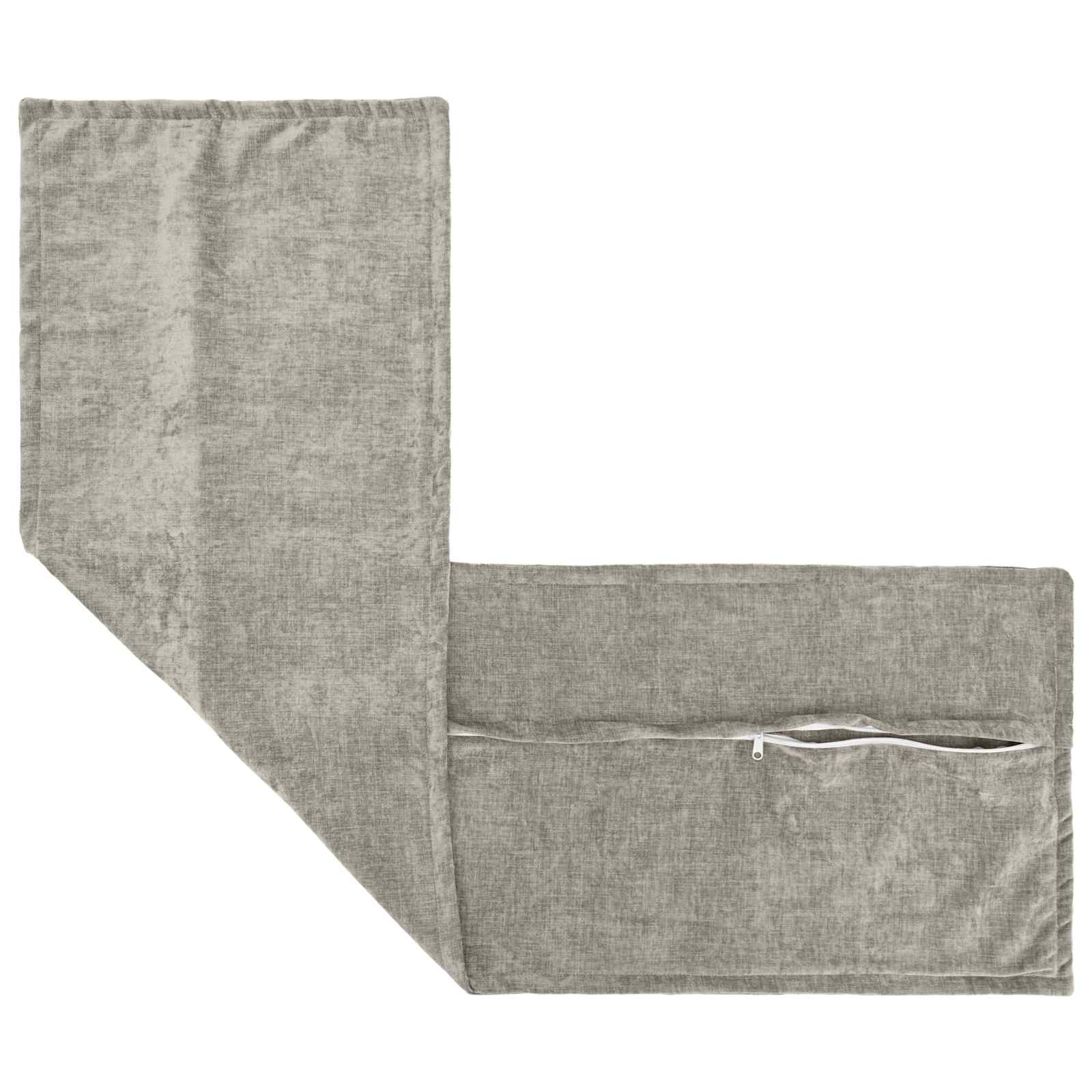 Kissenbezug 2 Stk. HOUTEN Dunkelgrau 30 x 30 cm Chenille-Stoff
