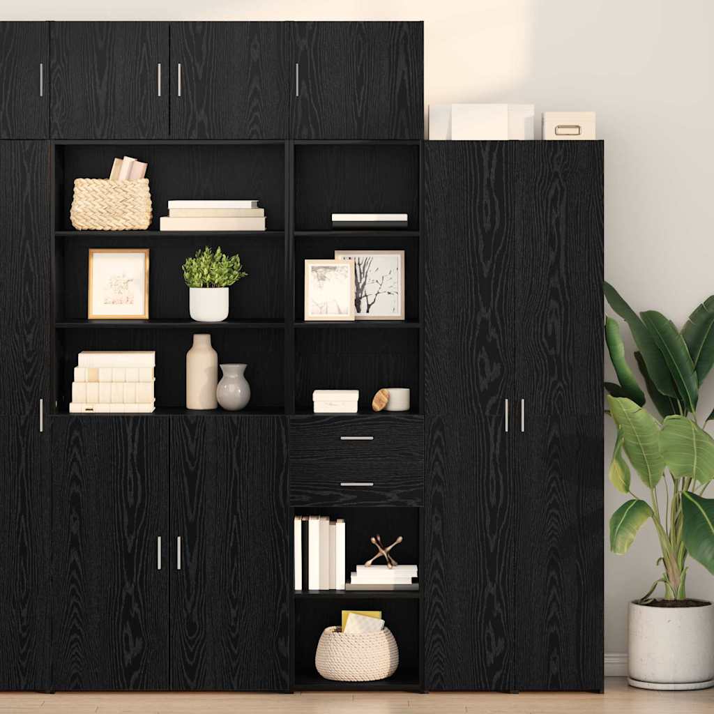 Highboard Altholz 50 x 42,5 x 185 cm Holzwerkstoff