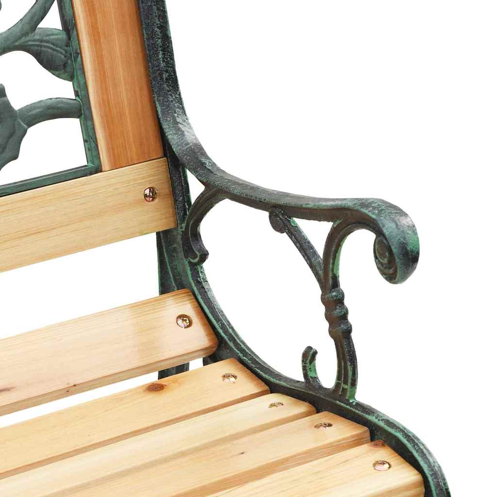 Gartenbank 122 cm Massivholz Tanne