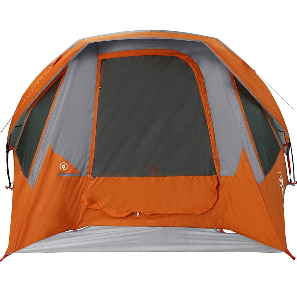 Campingzelt 4 Personen Grün Wasserdicht