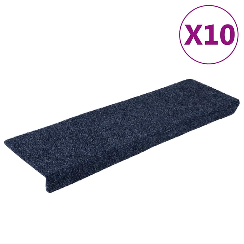Stufenmatten Selbstklebend 15 Stk. 65x21x4 cm Hellbraun Rechteckiger Rand