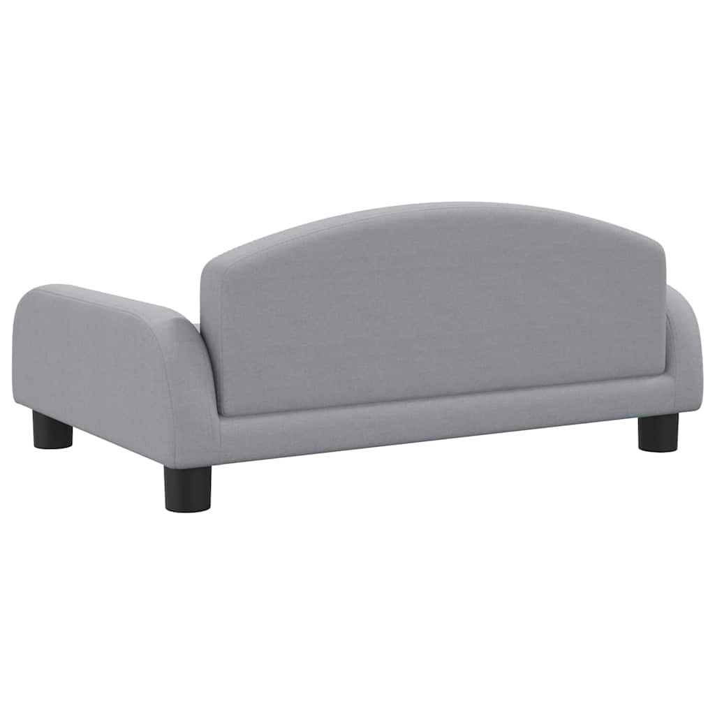 Hundebett Dunkelgrau 70x45x30 cm Stoff