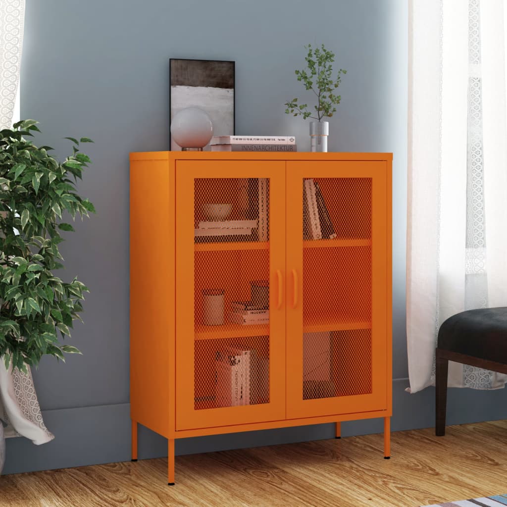 Lagerschrank Olivgrün 80x35x101,5 cm Stahl