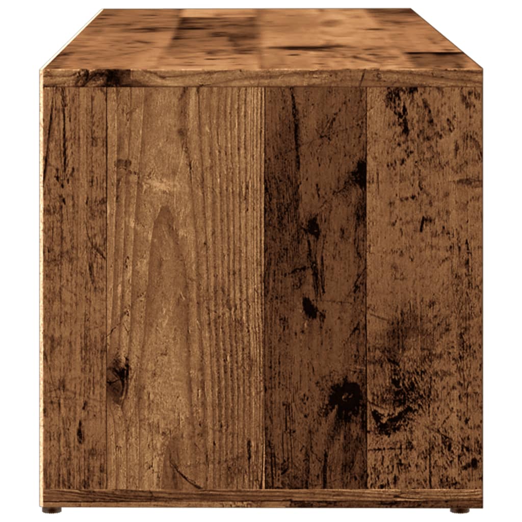 Schuhbank Weiß 105x35x35 cm Holzwerkstoff