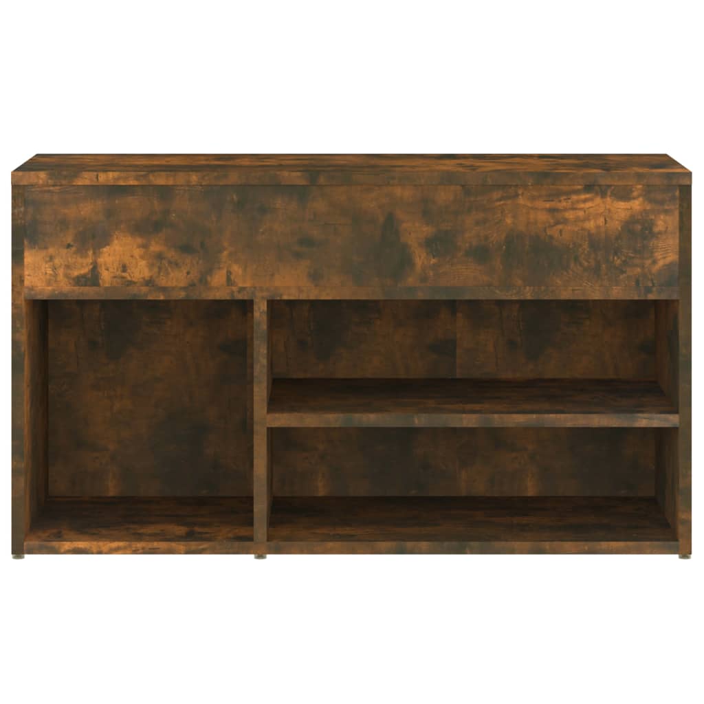 Schuhbank Weiß 60x30x45 cm Holzwerkstoff