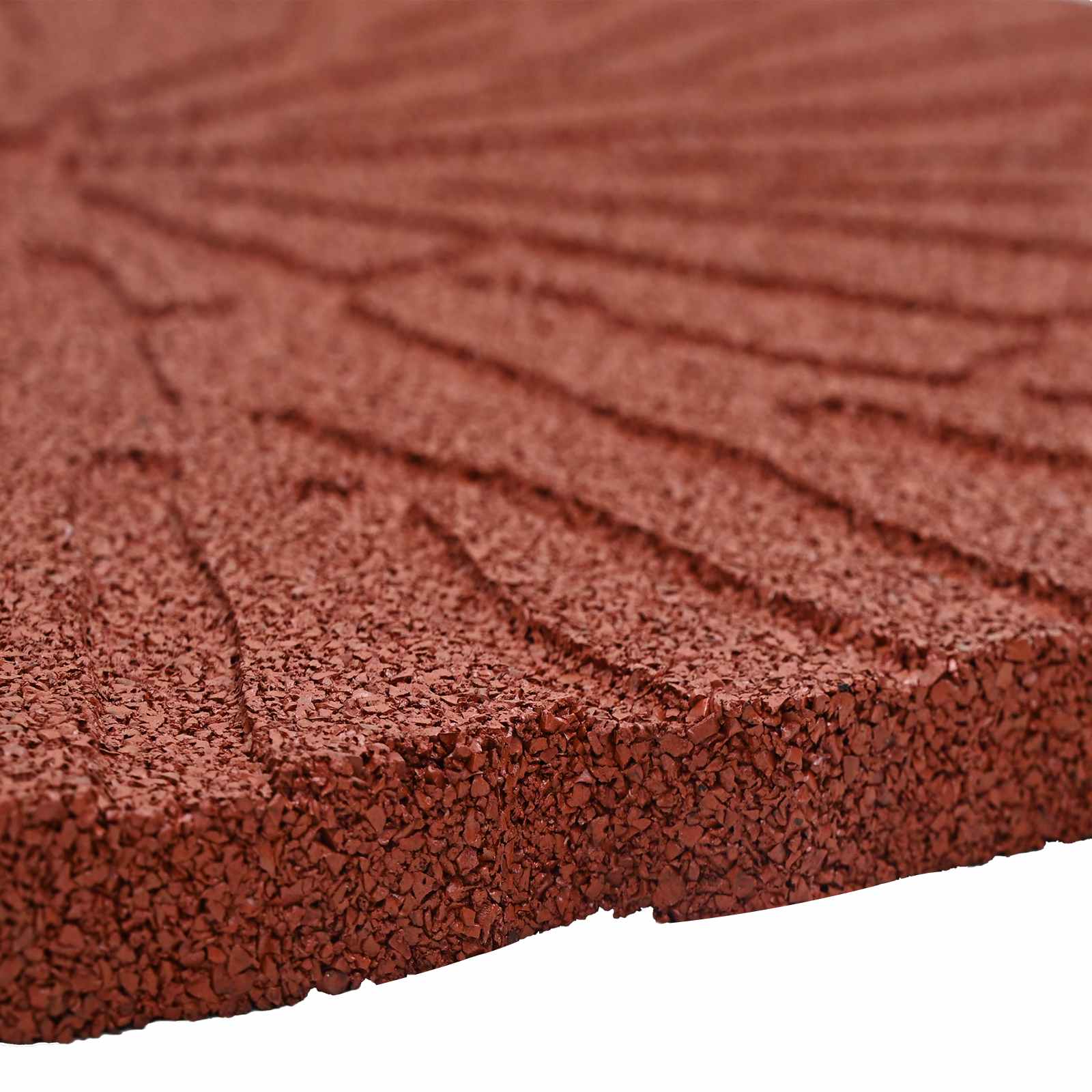 Trittsteine 6 pcs Schwarz Ø 45 x 1,8 cm Gummi