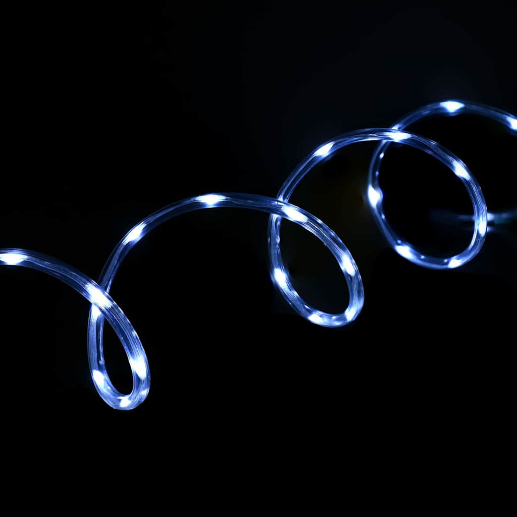 Lichtseil mit 120 LEDs Warmes Weiß 5 m PVC