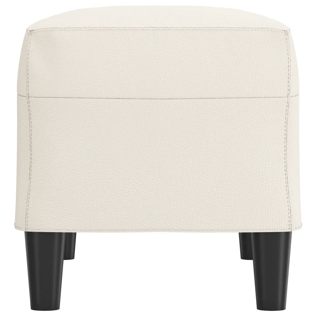 Sitzbank Schwarz 70x35x41 cm Kunstleder