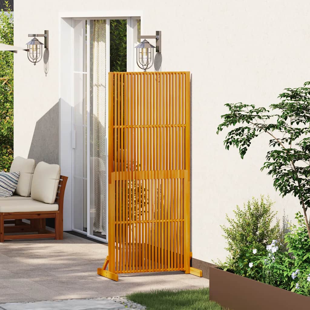 Sichtschutz Braun 79,5 x 50 x 110 cm Massivholz Akazie