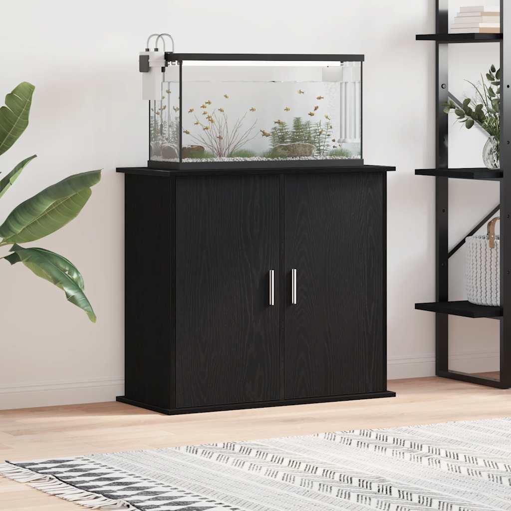 Aquariumständer Weiß 81x36x73 cm Holzwerkstoff