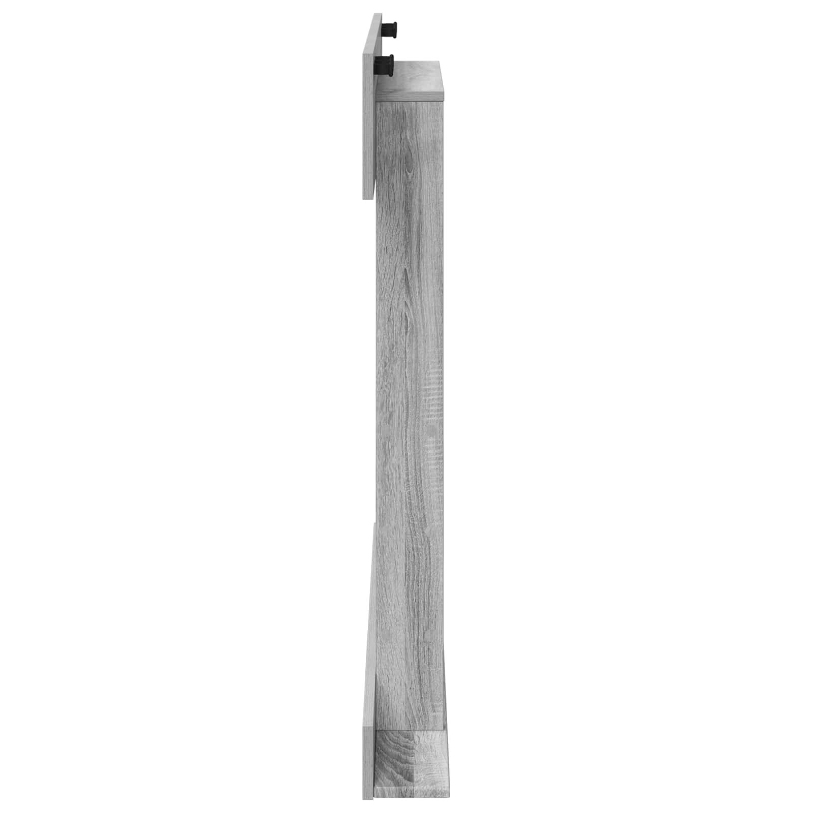 Billardqueue-Ständer Holzwerkstoff 93 x 12 x 103 cm Weiß