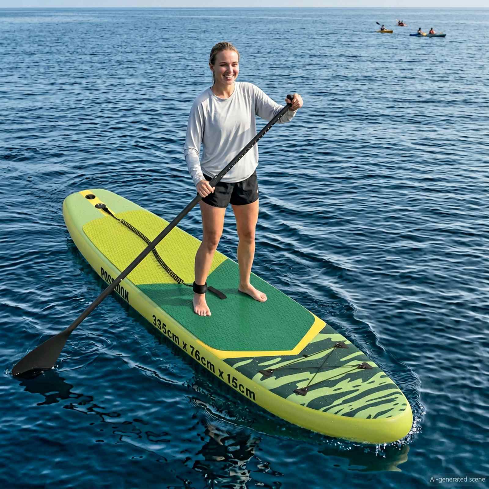 Aufblasbares Stand Up Paddle Board HYDROS 305 x 76 x 15 cm für