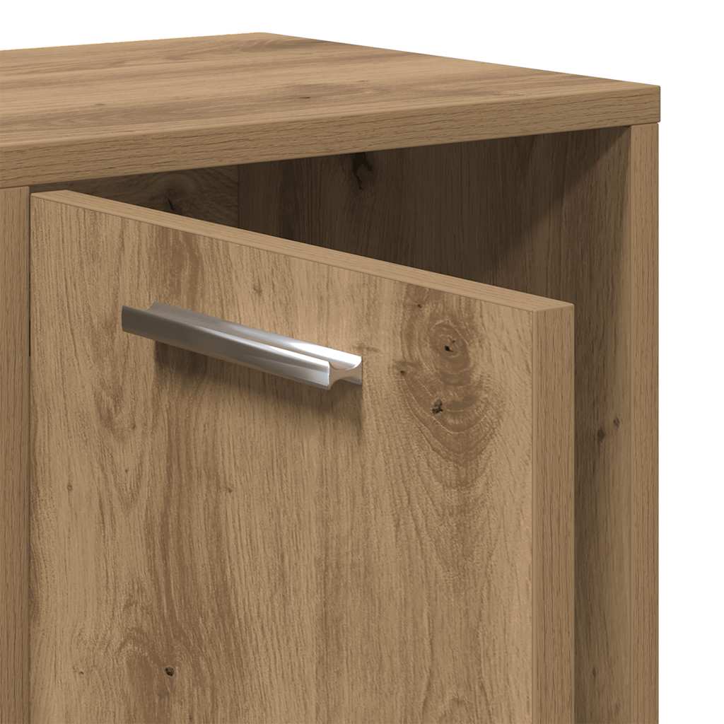 Bücherregal Weiß 90x30x90 cm Holzwerkstoff